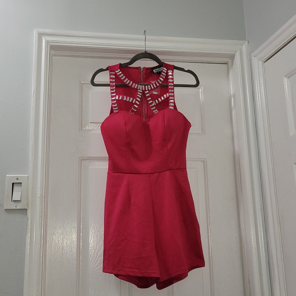 Embellished Romper